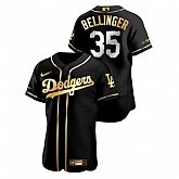 Dodgers 35 Cody Bellinger Black Gold 2020 Nike Flexbase Jersey Dzhi,baseball caps,new era cap wholesale,wholesale hats